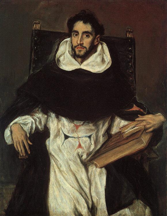 El Greco Fray Hortensio Felix Paravicino France oil painting art